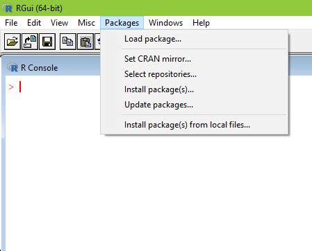rgui|R Installation and Administration.